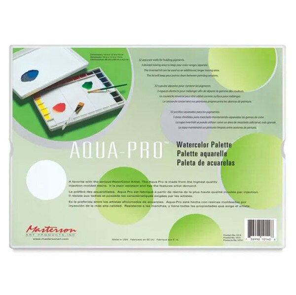 Masterson Aqua-Pro Watercolor Palette